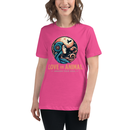 Lunar Serenade - Soul Bond - Womens Relaxed Tee