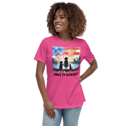 Guiding Stars - Women’s Relaxed Tee - Womens Relaxed Tee - Speak Up 4 Paws