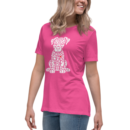 Paws of Longing - Puppy - Womens Relaxed Tee