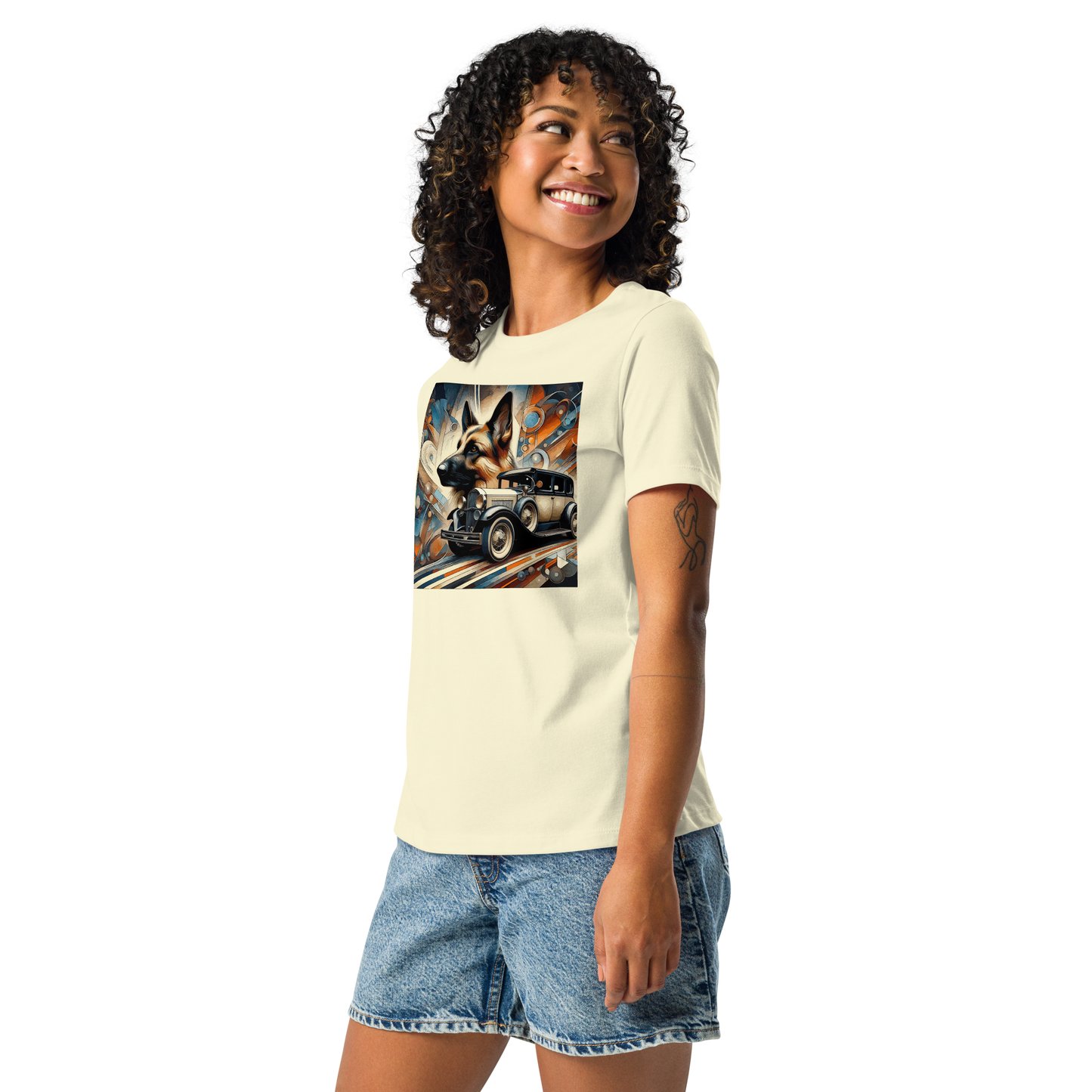 Canine Cruiser - Womens Relaxed Tee