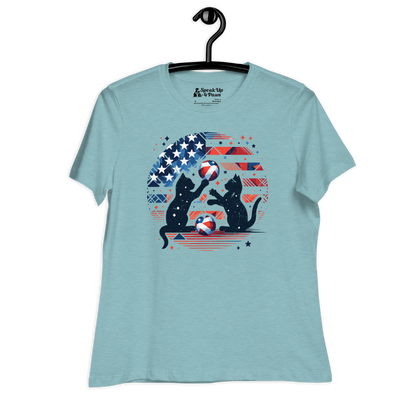 Patriotic Playtime - Womens Relaxed Tee