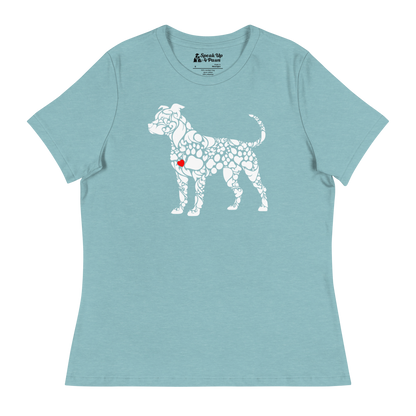 Paws of Loyalty - Pit - Womens Relaxed Tee