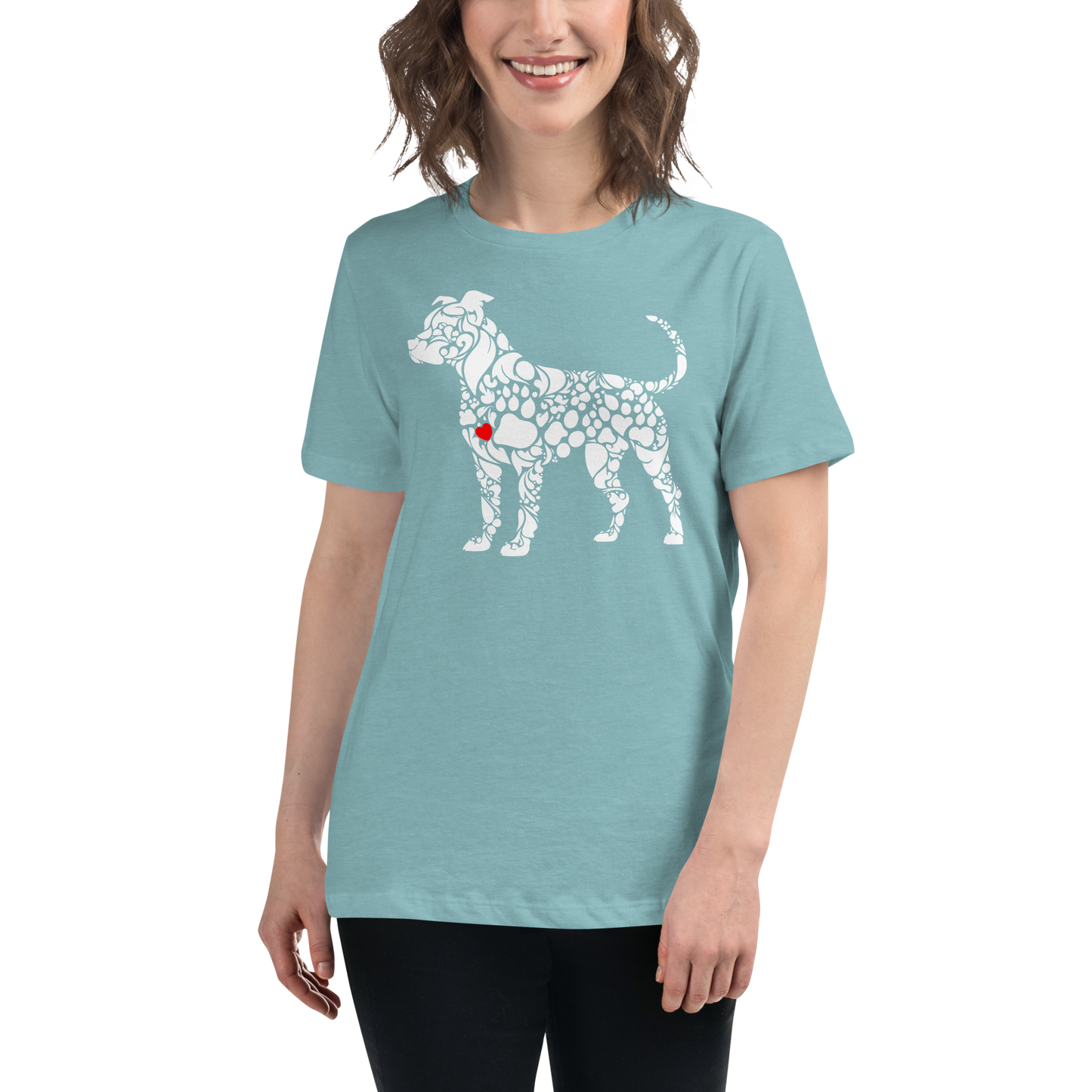 Paws of Loyalty - Pit - Womens Relaxed Tee