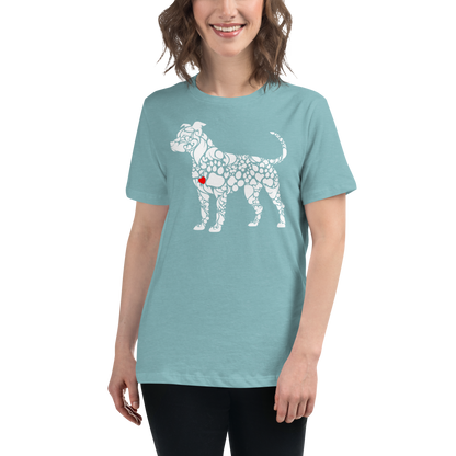 Paws of Loyalty - Pit - Womens Relaxed Tee