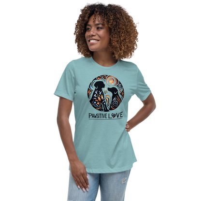 Canine Whirlpool -Pawsitive Love - Womens Relaxed Tee