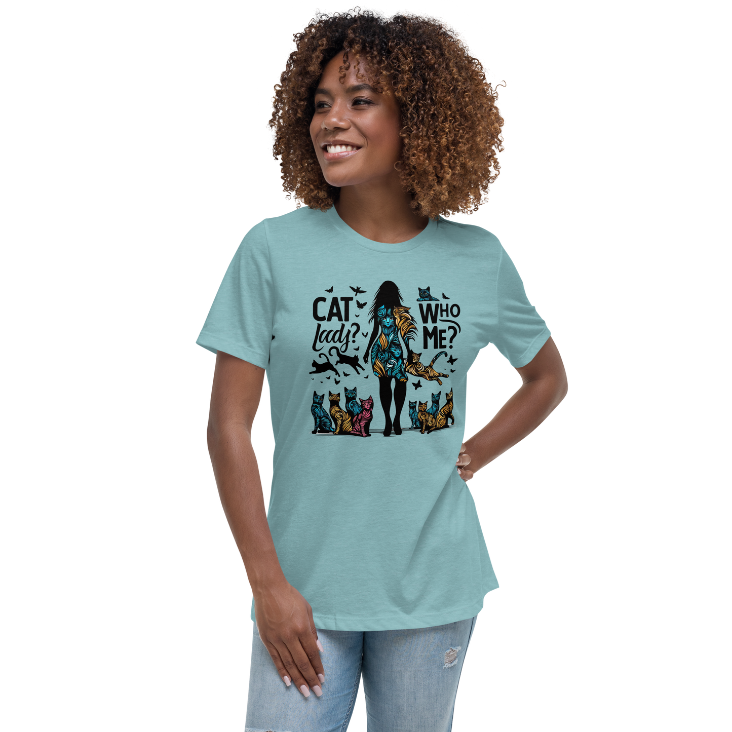 Feline Reverie - Womens Relaxed Tee