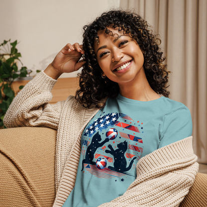 Patriotic Playtime - Womens Relaxed Tee