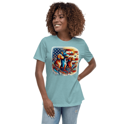 Paws & Pawsibilities - Women’s Relaxed Tee - Womens Relaxed Tee - Speak Up 4 Paws