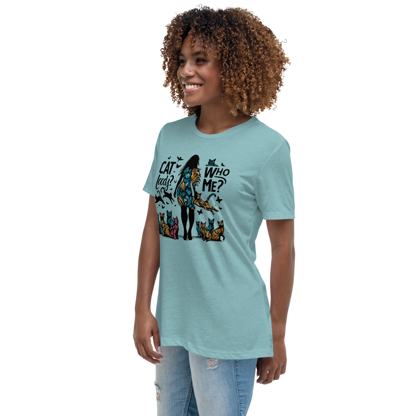 Feline Reverie - Womens Relaxed Tee