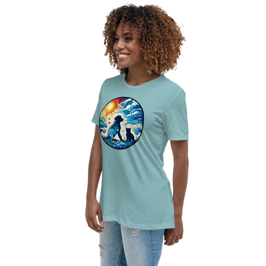 Sun-Kissed Bond - Womens Relaxed Tee