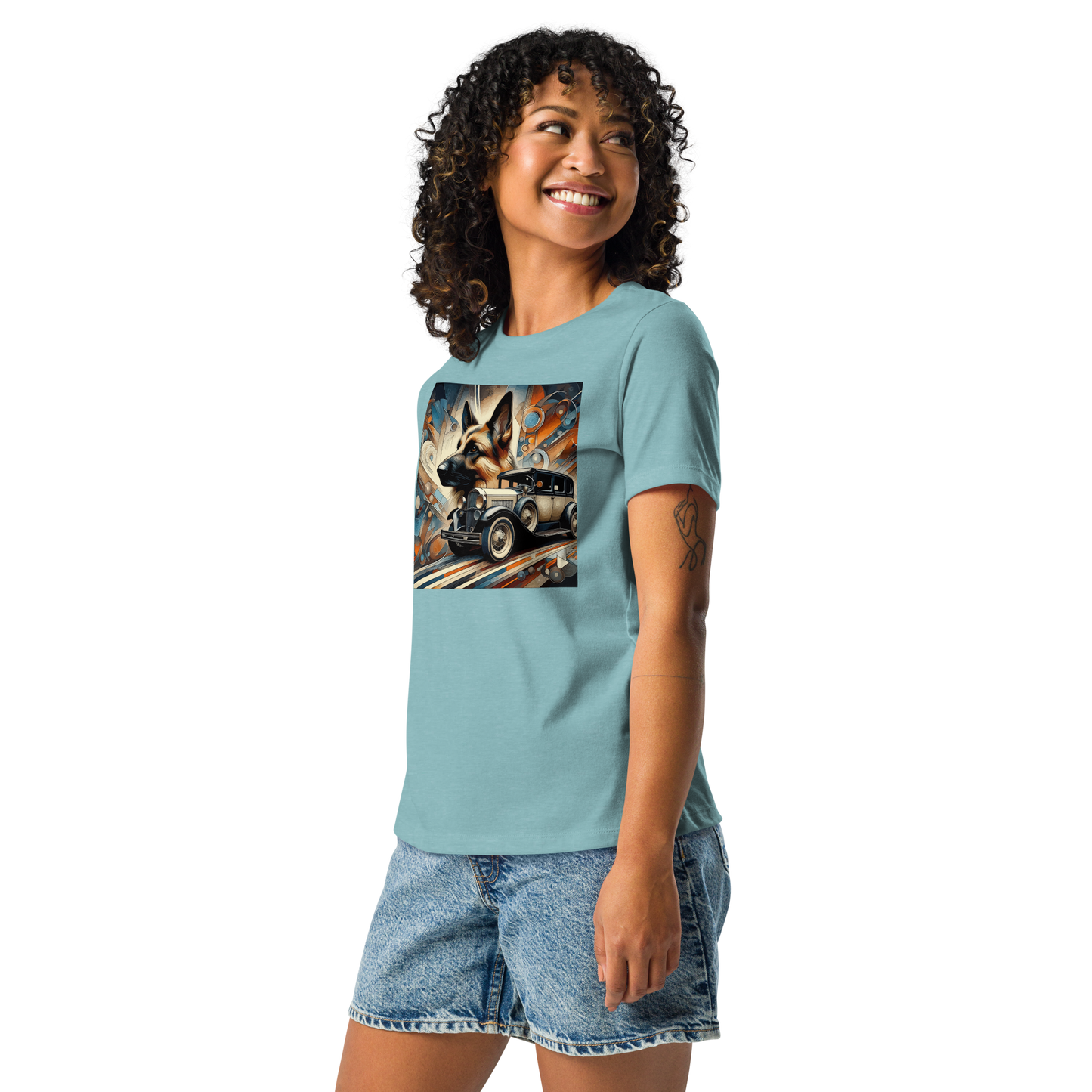 Canine Cruiser - Womens Relaxed Tee