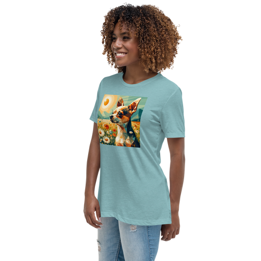 Daisy Dreamscape - Womens Relaxed Tee