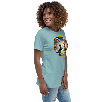 Chromatic Raindance - Petal Paws - Womens Relaxed Tee