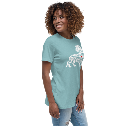 Paws of Devotion - Dachshund - Womens Relaxed Tee