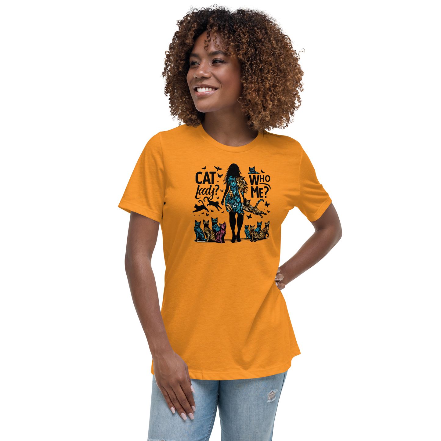 Feline Reverie - Womens Relaxed Tee