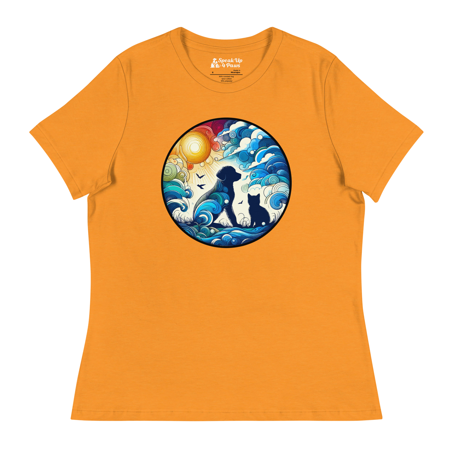 Sun-Kissed Bond - Womens Relaxed Tee