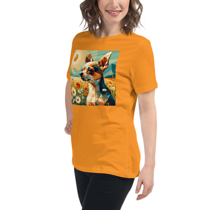 Daisy Dreamscape - Womens Relaxed Tee