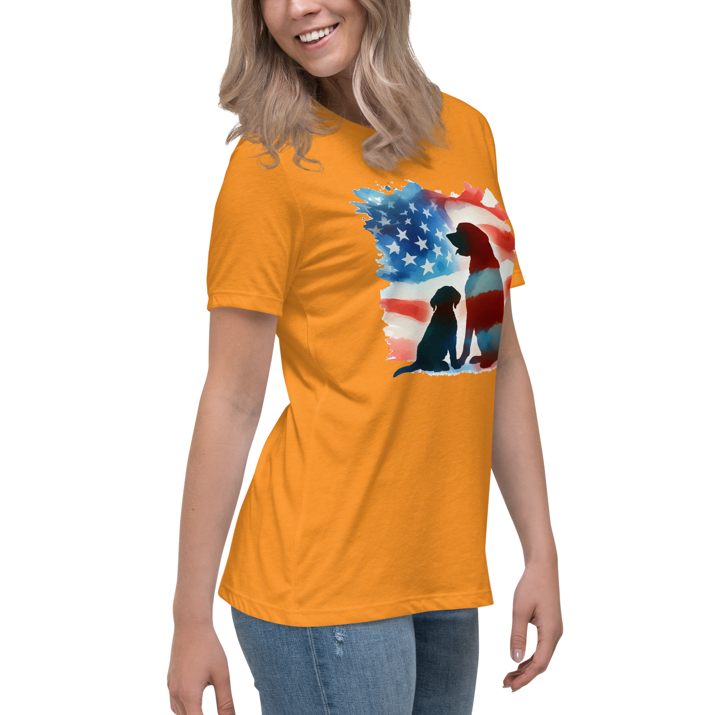 Patriotic Dreams - Womens Relaxed Tee