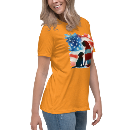 Patriotic Dreams - Womens Relaxed Tee