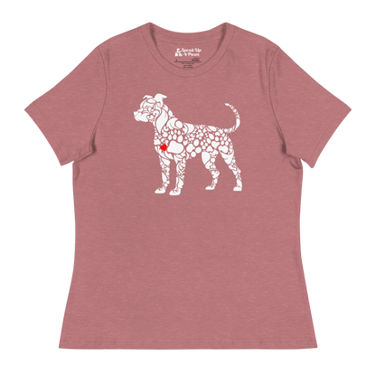 Paws of Loyalty - Pit - Womens Relaxed Tee