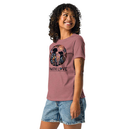 Canine Whirlpool -Pawsitive Love - Womens Relaxed Tee