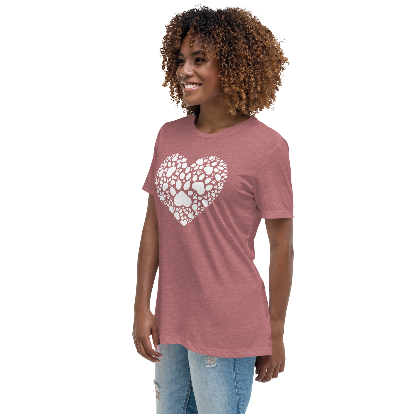 Heartfelt Paws - Women’s Relaxed Tee