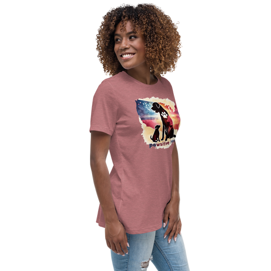 Paws Across the Nation - Womens Relaxed Tee