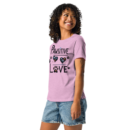 Pawsitive Love - Womens Relaxed Tee