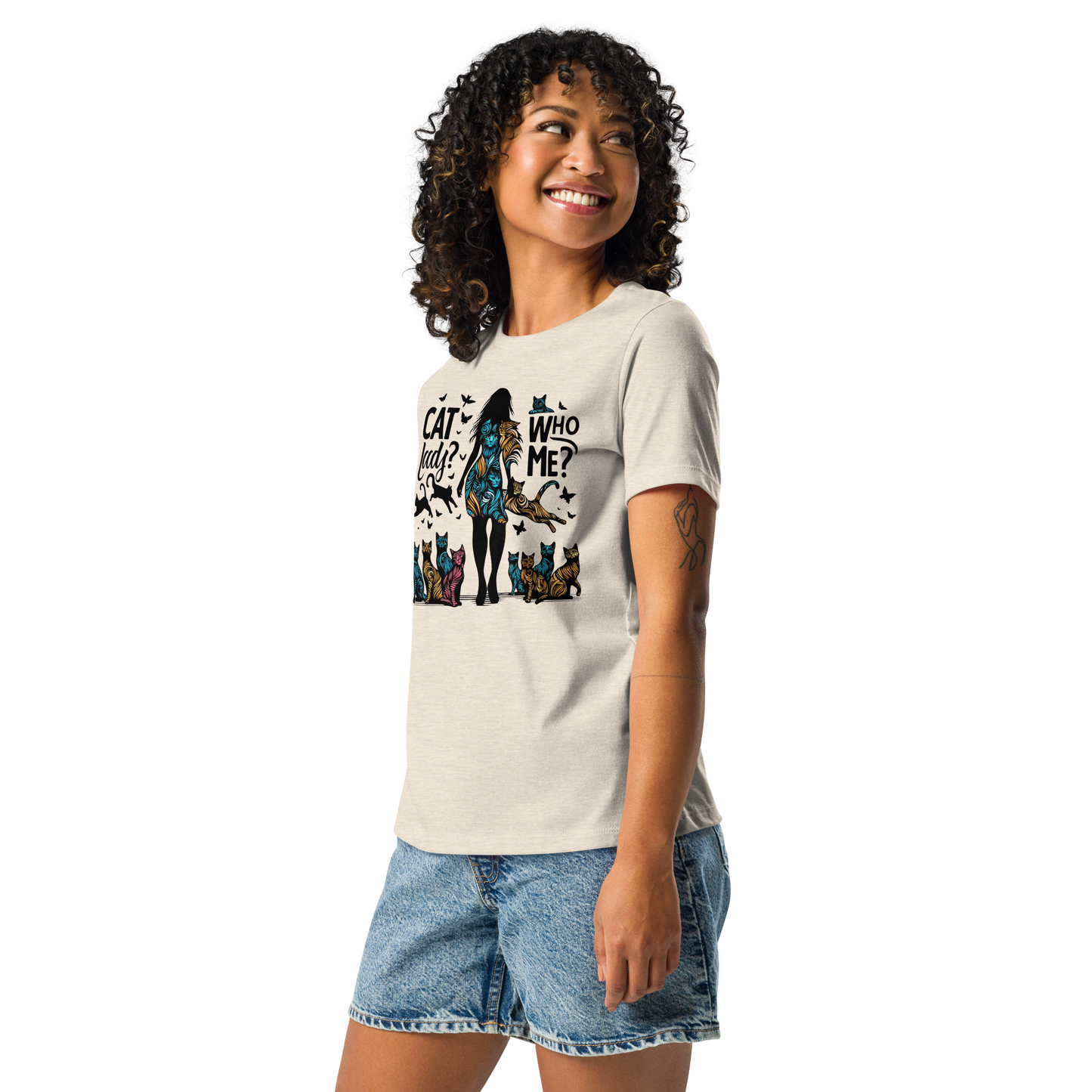 Feline Reverie - Womens Relaxed Tee