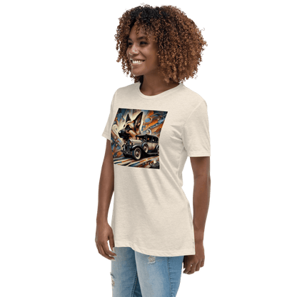 Canine Cruiser - Women’s Relaxed Tee - Womens Relaxed Tee - Speak Up 4 Paws