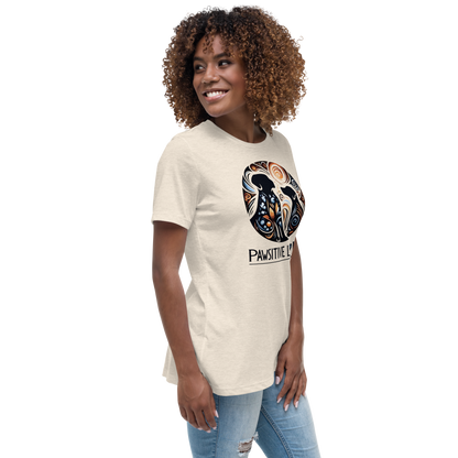 Canine Whirlpool -Pawsitive Love - Womens Relaxed Tee