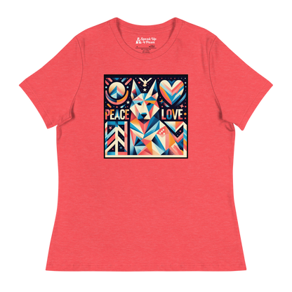 Harmony Hound - Huskey - Womens Relaxed Tee