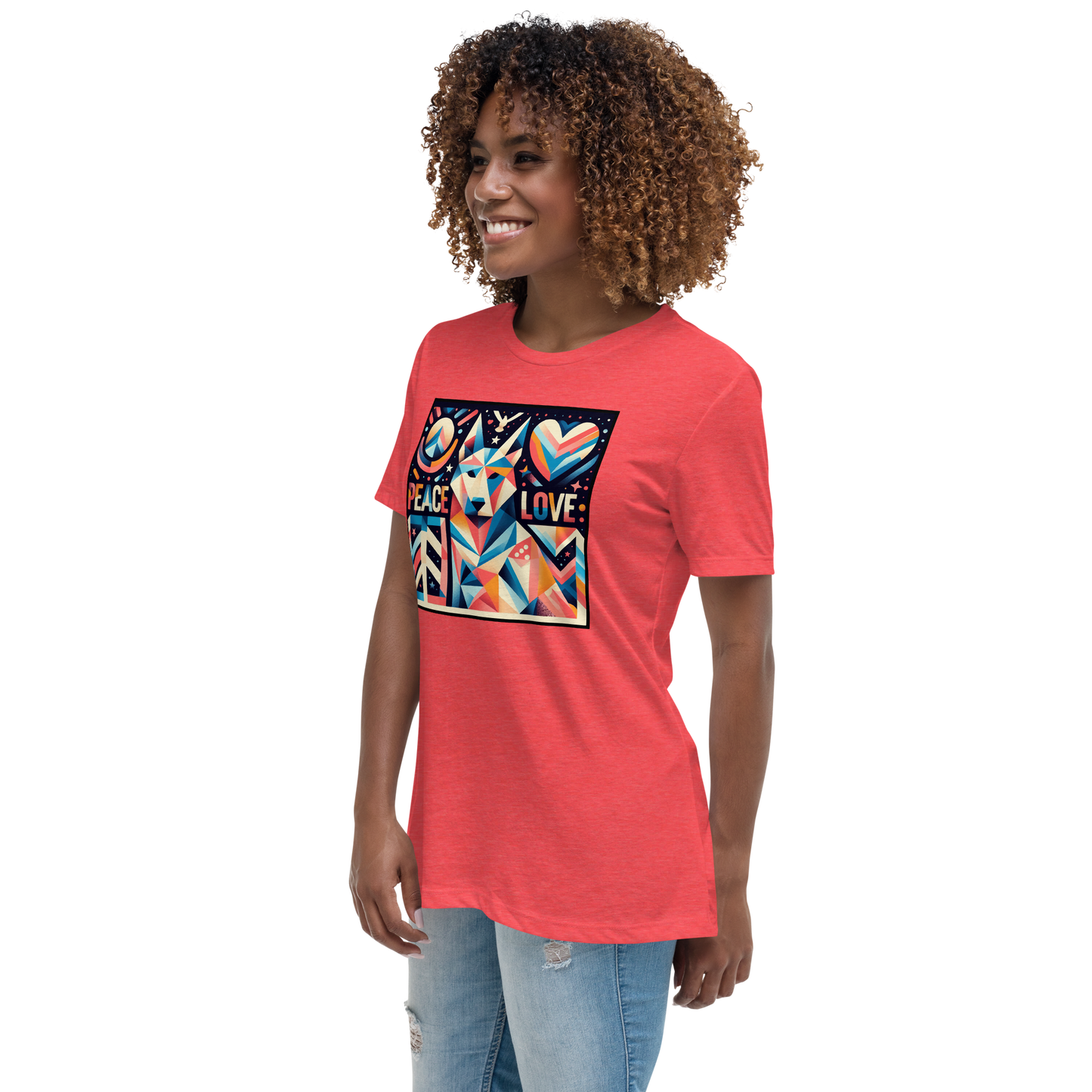 Harmony Hound - Huskey - Womens Relaxed Tee