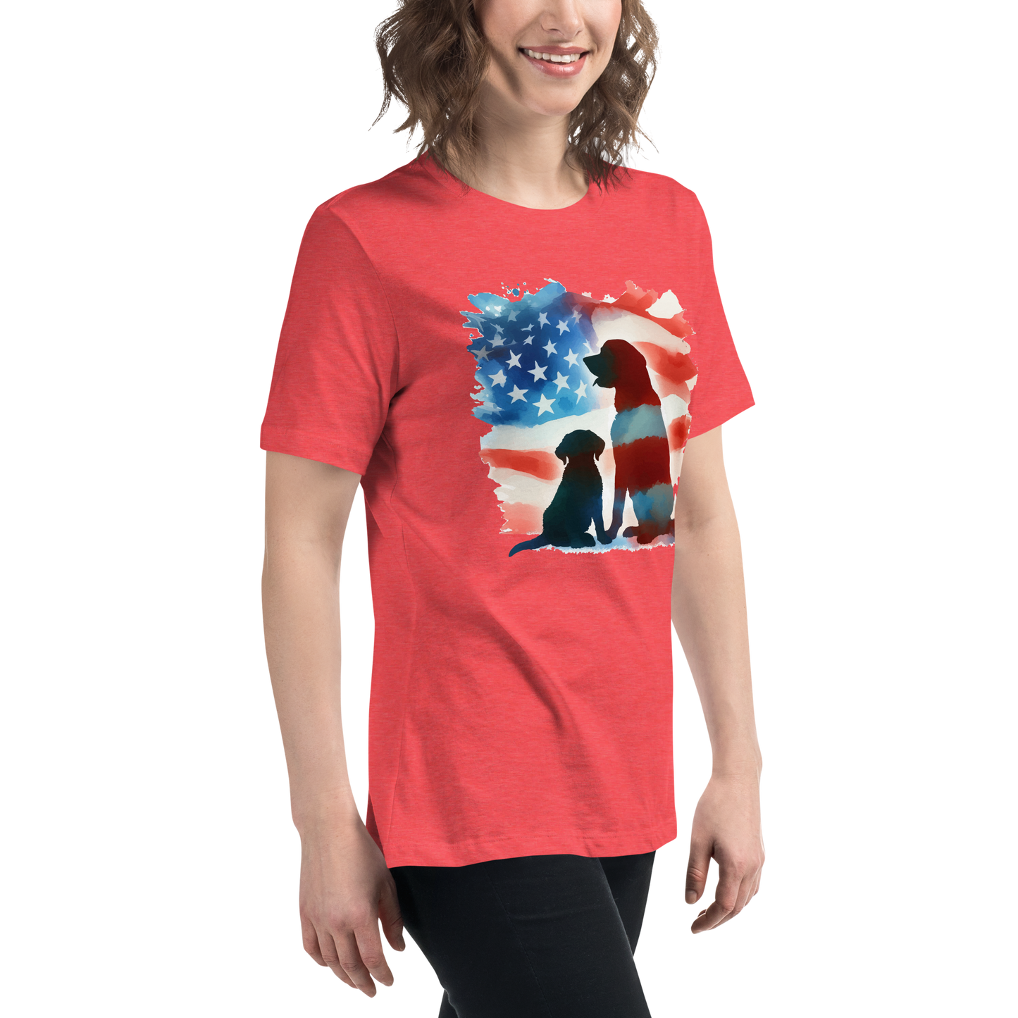 Patriotic Dreams - Womens Relaxed Tee