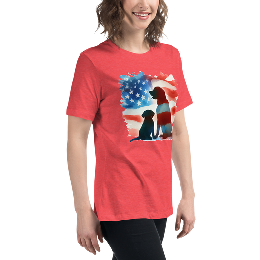 Patriotic Dreams - Womens Relaxed Tee