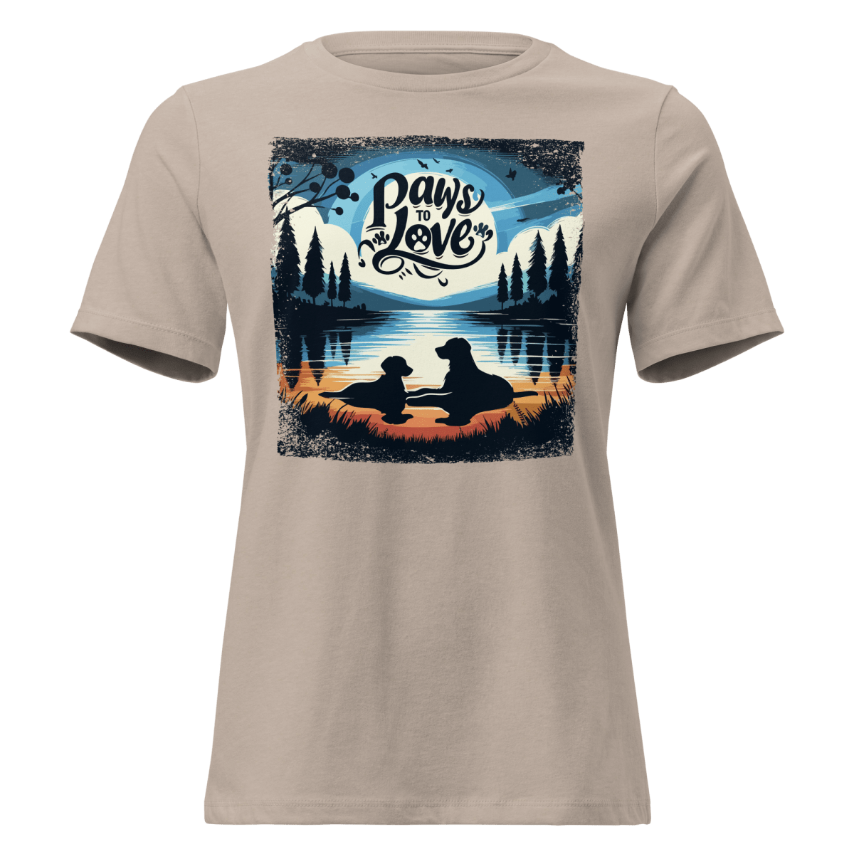 Forest Reflections - Women's Relaxed Tee - Womens Relaxed Tee - Speak Up 4 Paws
