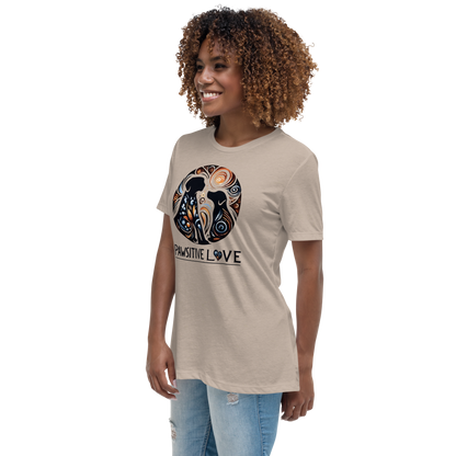 Canine Whirlpool -Pawsitive Love - Womens Relaxed Tee