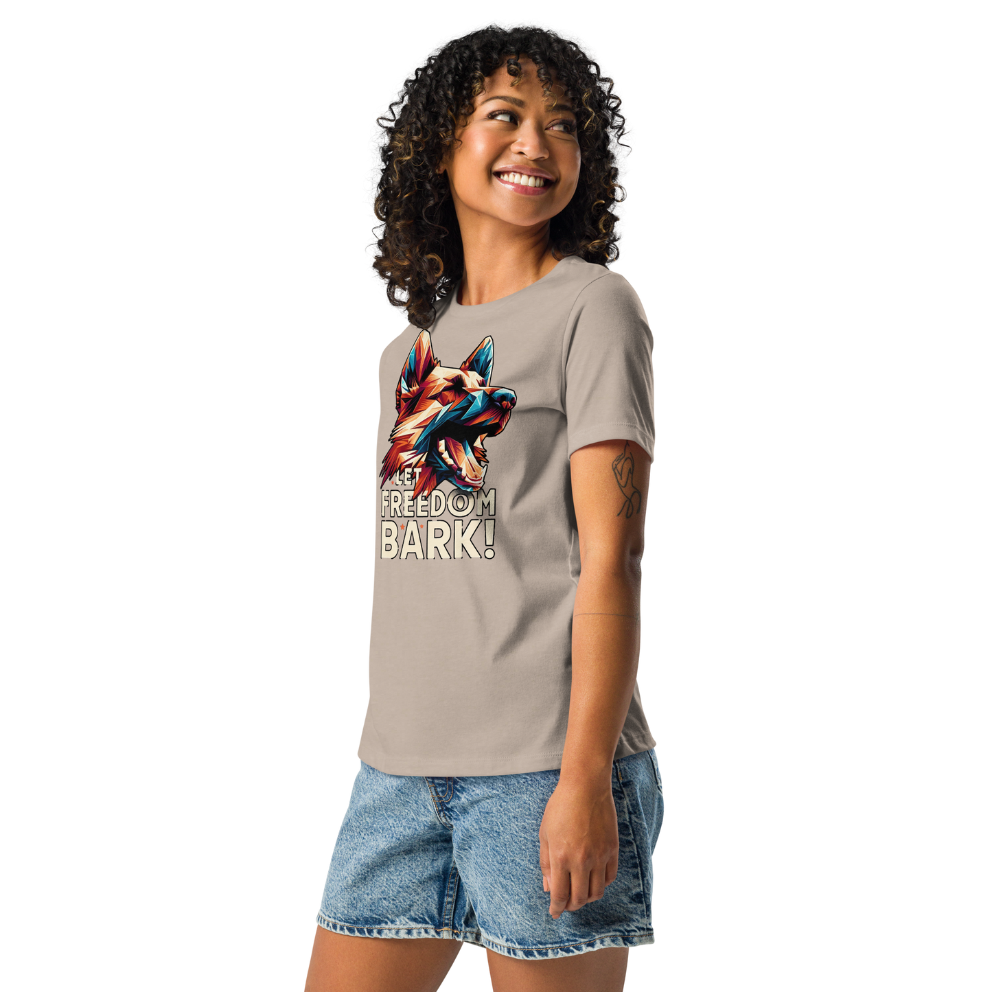 Freedom Shepherd - Womens Relaxed Tee