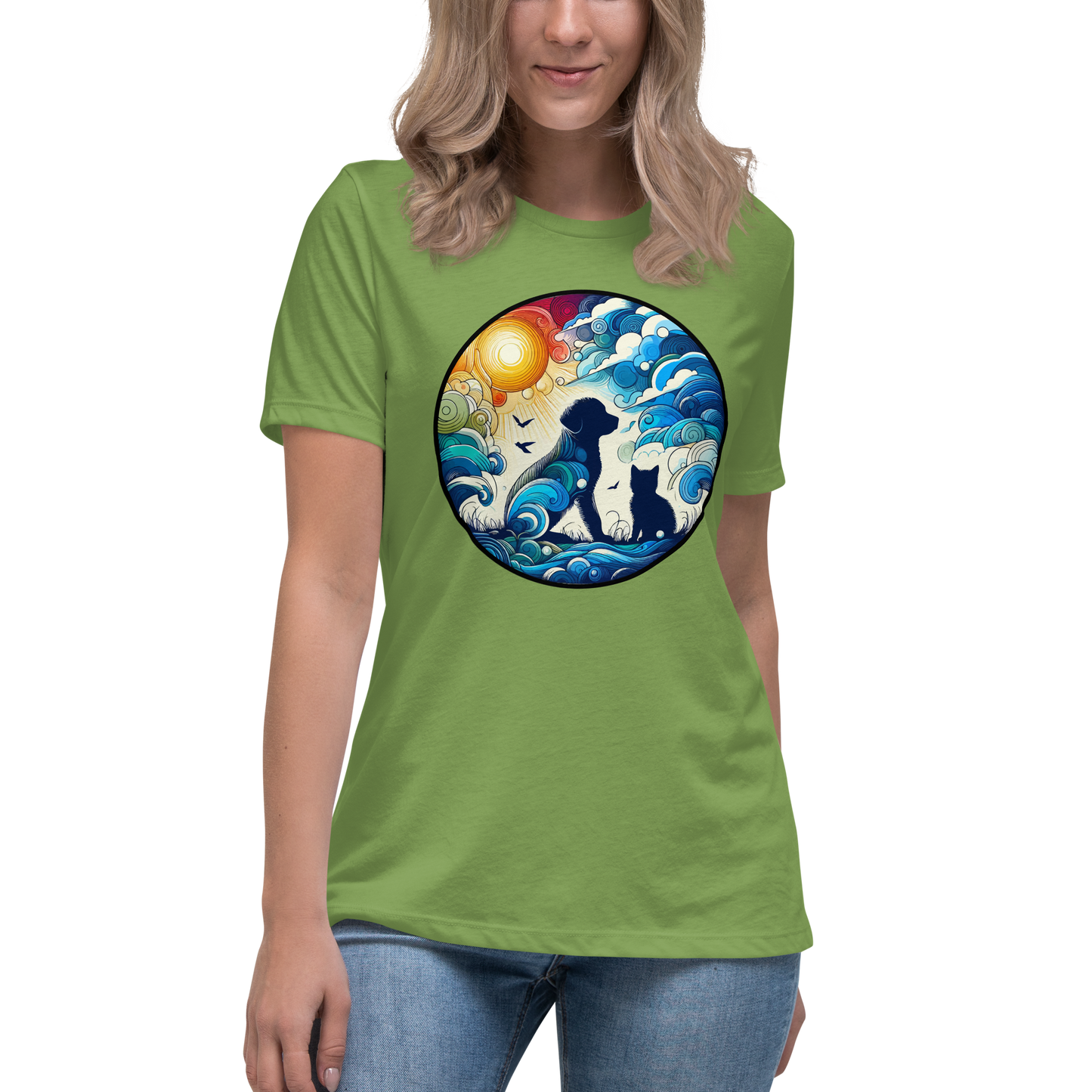 Sun-Kissed Bond - Womens Relaxed Tee