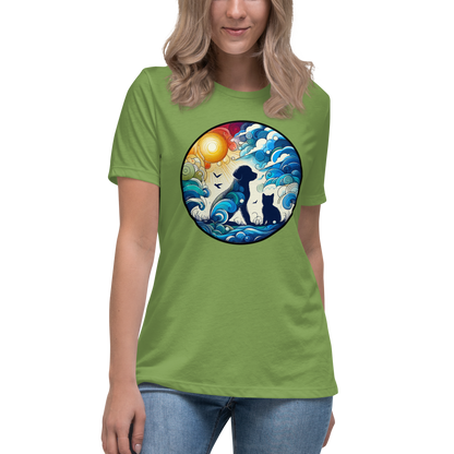 Sun-Kissed Bond - Womens Relaxed Tee