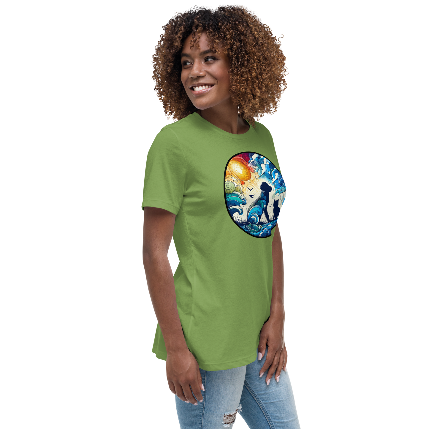 Sun-Kissed Bond - Womens Relaxed Tee