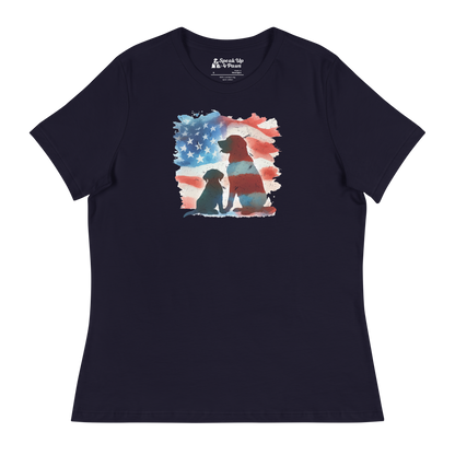 Patriotic Dreams - Womens Relaxed Tee