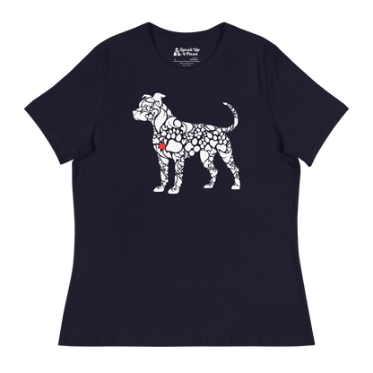 Paws of Loyalty - Pit - Womens Relaxed Tee