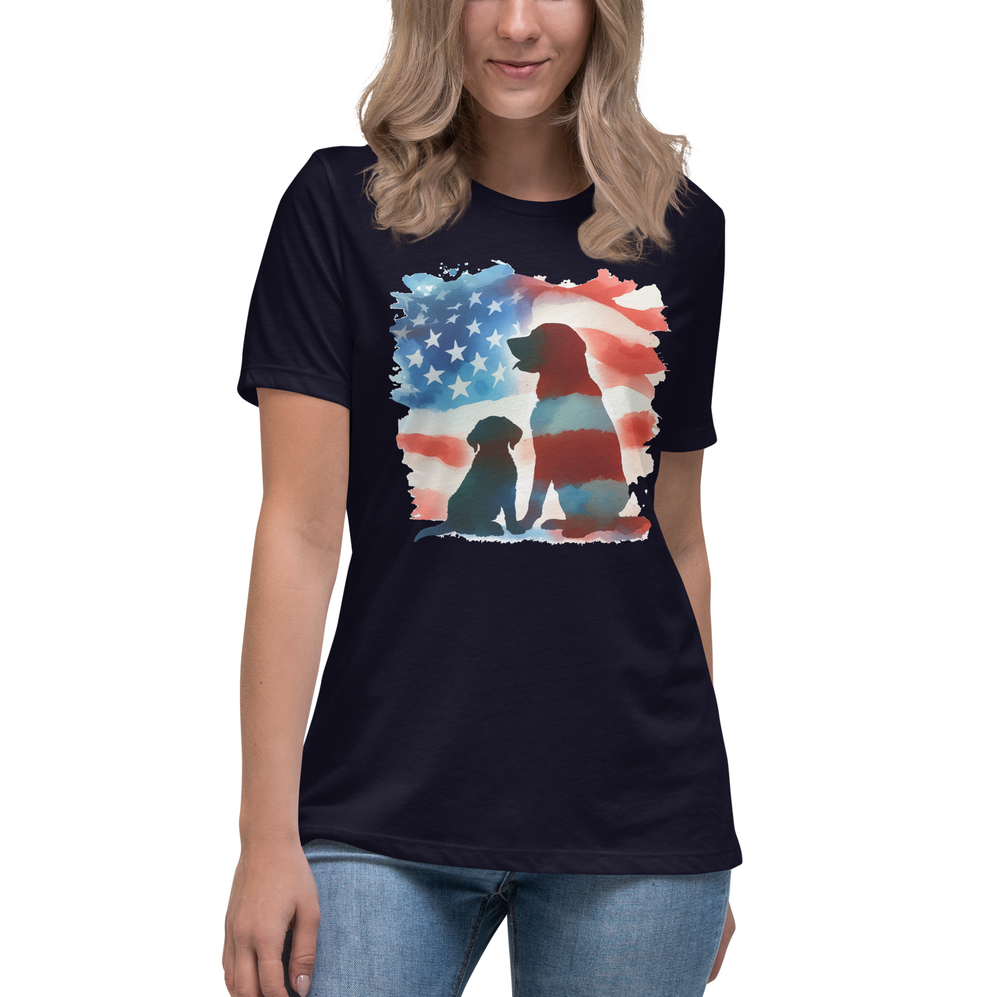 Patriotic Dreams - Womens Relaxed Tee