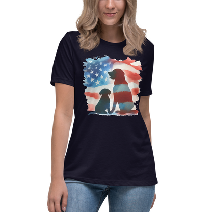 Patriotic Dreams - Womens Relaxed Tee