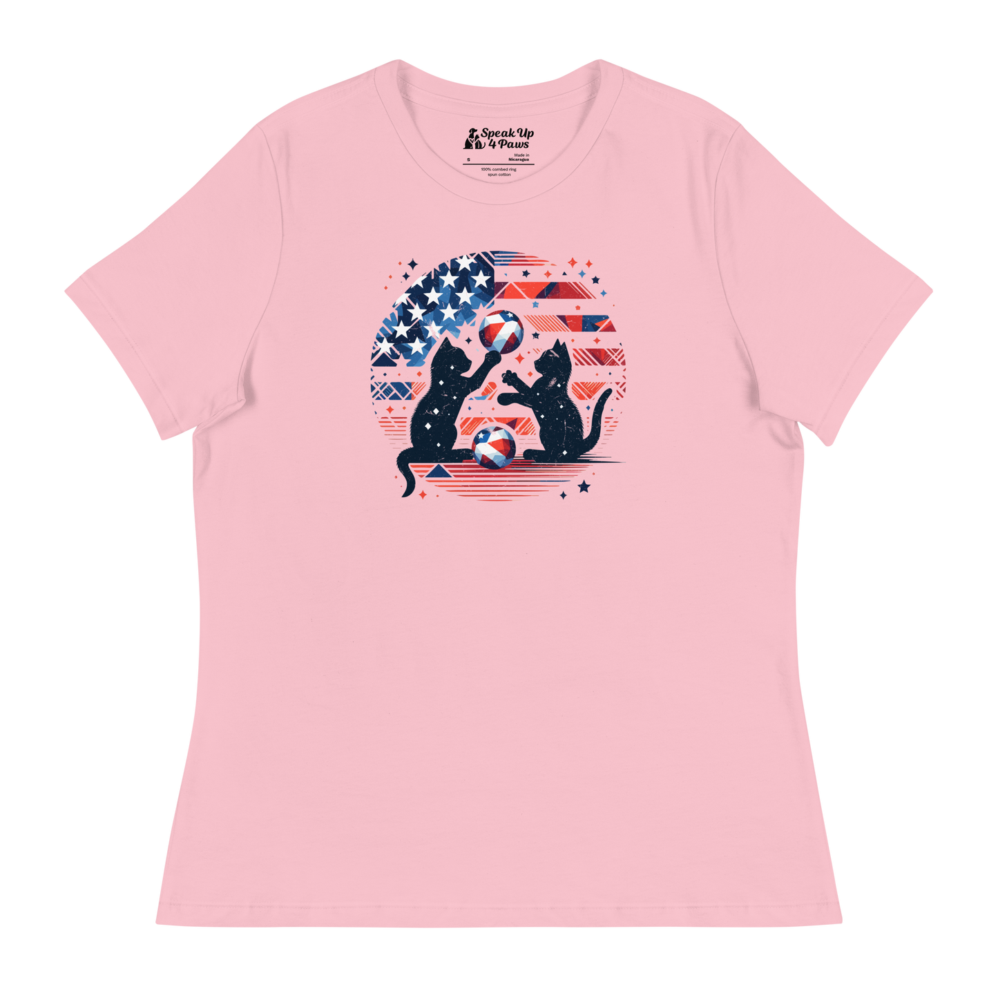 Patriotic Playtime - Womens Relaxed Tee