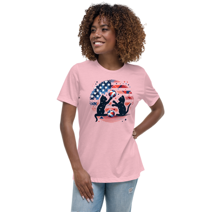 Patriotic Playtime - Womens Relaxed Tee