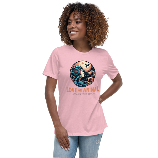 Lunar Serenade - Soul Bond - Womens Relaxed Tee