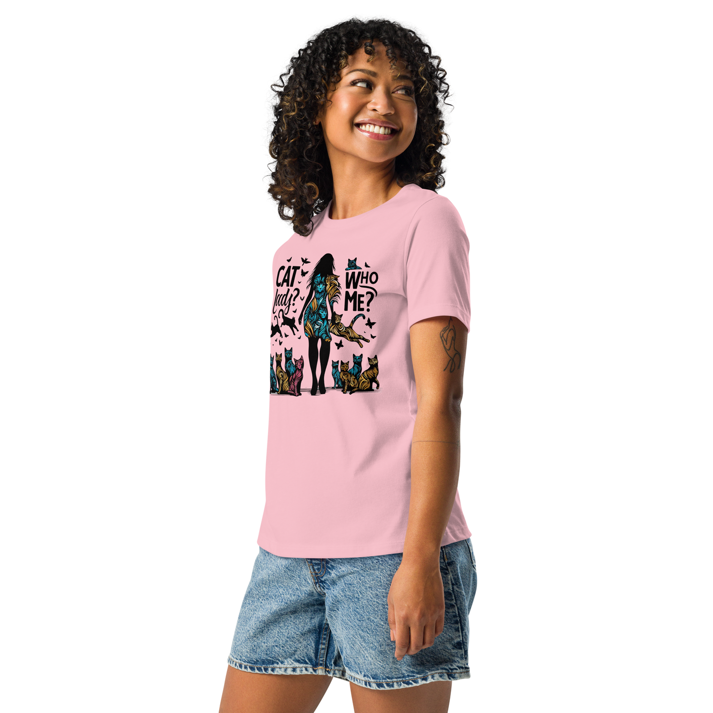 Feline Reverie - Womens Relaxed Tee