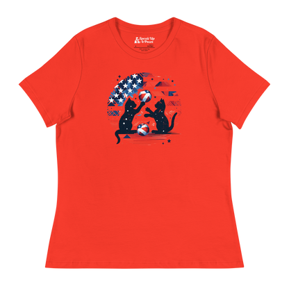 Patriotic Playtime - Womens Relaxed Tee